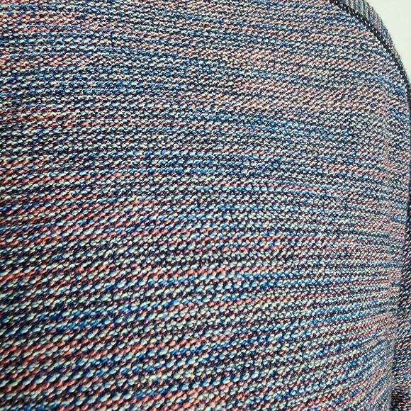 Tommy Bahama Reversible Quarter-Zip Navy Mock Neck Sweater | Men's LT - Picture 12 of 13